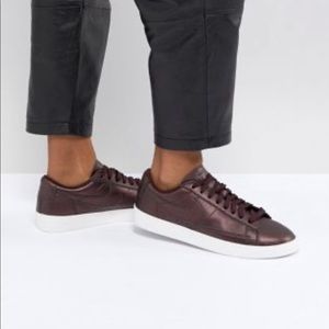 Metallic Mahogany Nike Blazer Low Sneakers